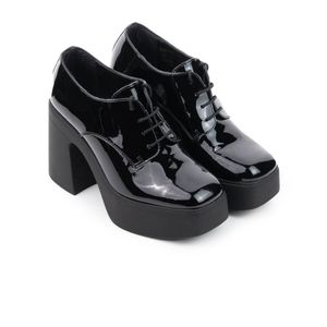 L'intervalle new leather platforms
